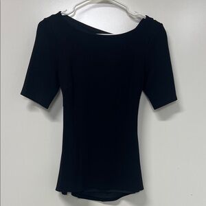 Bailey44 Women's SS Top, Open, Strappy, Cutout Back